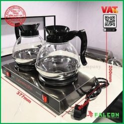 BẾP VÀ BÌNH THỦY TINH HÂM CAFFE