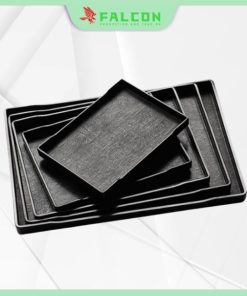 Khay amenities nhựa vân gỗ