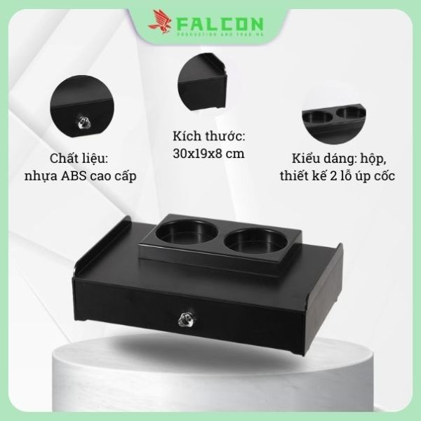 Hộp khay amenities lớn có úp cốc