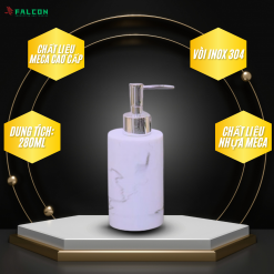 Bình đựng meca hình tròn vòi inox 304