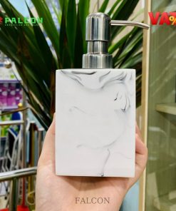 Bình đựng dung dịch meca 280ml vòi inox 304 hình vuông.