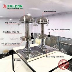 BÌNH ĐỰNG NƯỚC TRÁI CÂY - 2 NGĂN