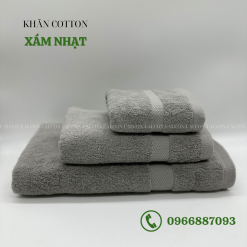 khăn-cotton-màu-xám