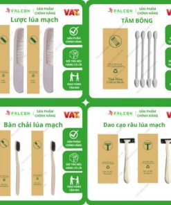 BỘ AMENITIES LÚA MẠCH SANG TRỌNG ĐÓNG TÚI MÀNG NHÔM