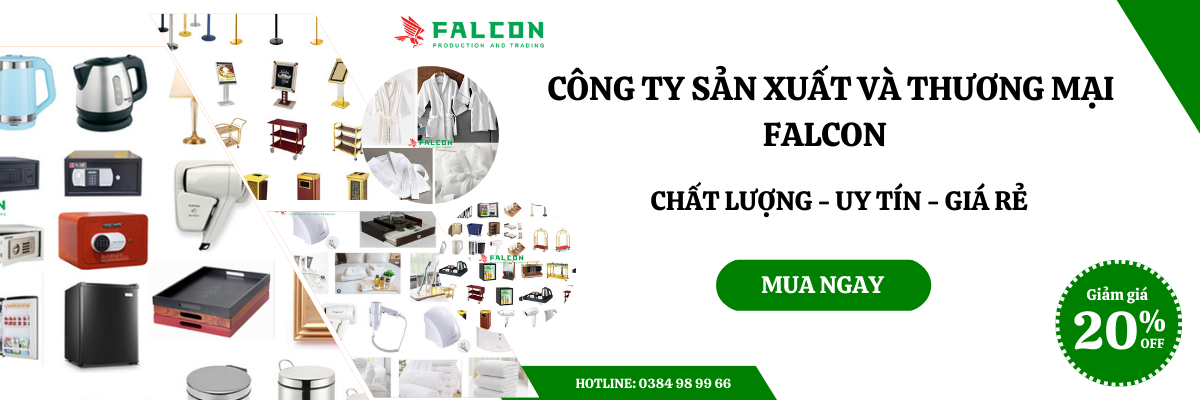 Banner đồ dùng khách sạn đẹp