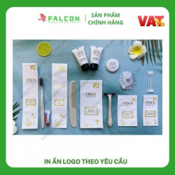 Bộ amenities lúa mạch sang trọng đóng túi màng nhôm