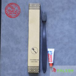 Bàn chải đen mờ thân thiện với môi trường