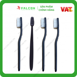 Bàn chải đánh răng chất liệu nhựa đen mờ