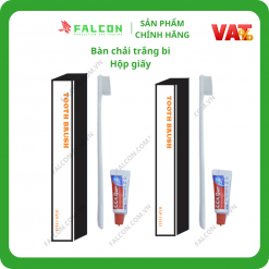 Bàn chải dùng 1 lần đóng trong hộp giấy cao cấp