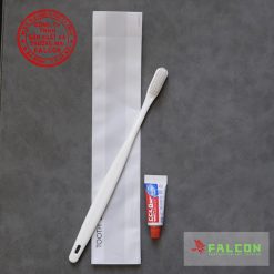 Bàn chải trắng bao bì túi màng ngọc