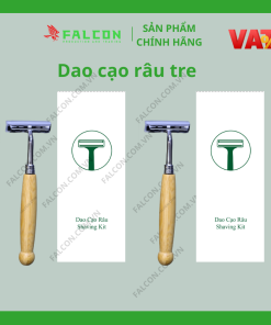 Dao cạo râu gỗ tre được Falcon cung cấp