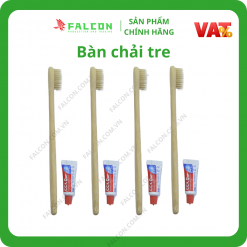 Bàn chải đánh răng chất liệu tre an toàn ,lành tính