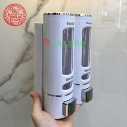 Bình đôi trắng chất liệu nhựa cao cấp