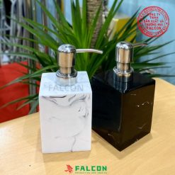 Bình đựng dung dịch meca 280ml vòi inox 304 hình vuông