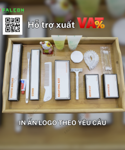Combo 8 món trong bộ amneities trắng bi chất lượng cao