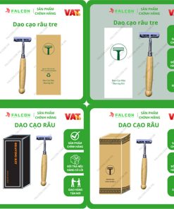 Sản phẩm dao cạo râu dùng 1 lần được Falcon đóng gói đa dạng, chắc chắn