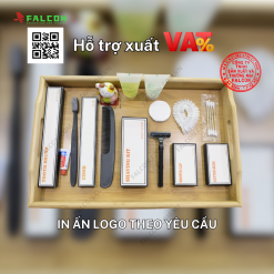 Bộ amenities khách sạn đen mờ chất lượng cao