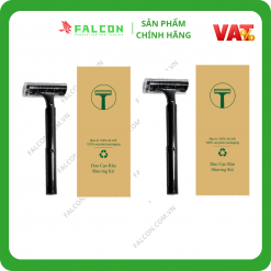 Dao cạo râu nhựa đen mờ được Falcon cung cấp