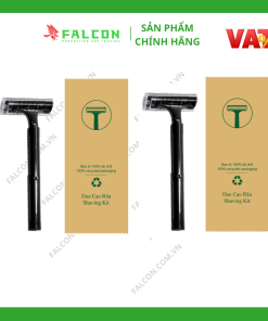 Dao cạo râu nhựa đen mờ được Falcon cung cấp