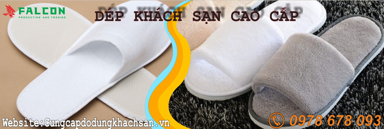 Banner dép dùng trong khách sạn