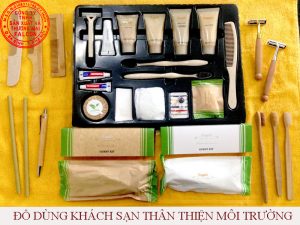 Bộ sản phẩm đồ dùng 1 lần trong khách sạn thân thiện với môi trường