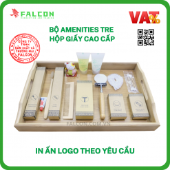 Bộ amenities gỗ tre chuyên dụng cho khách sạn, nhà nghỉ