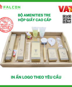Bộ amenities gỗ tre chuyên dụng cho khách sạn, nhà nghỉ