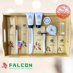 Bộ đồ tiêu hao chất liệu lúa mạch bao bì túi giấy in logo