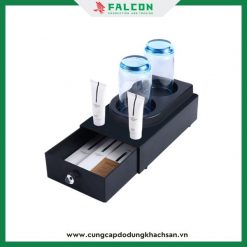 Hộp đựng amenities cho khách sạn, thiết kế 2 lỗ úp cốc