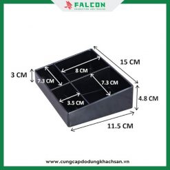 Thông số kích thước khay 4 ngăn khách sạn cao cấp