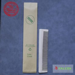 Lược tre bao bì túi giấy dùng cho khách sạn