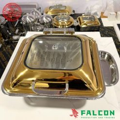 NỒI BUFFET VUÔNG DÙNG CHO BẾP TỪ