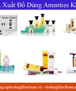 bộ sản phẩm đồ dùng amenities cho khách sạn cao cấp