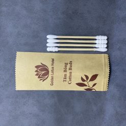 tăm bông khách sạn bao bì túi giấy in logo