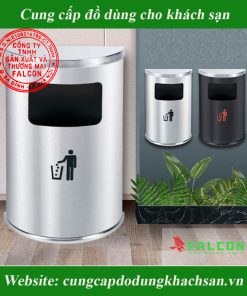 Thùng rác bán nguyệt