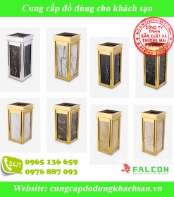 thùng rác khách sạn cao cấp