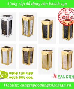 thùng rác khách sạn cao cấp