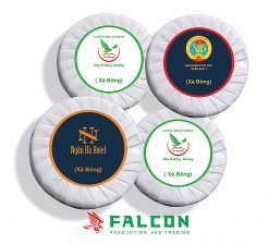 Xà phòng tắm được Falcon nhận in ấn logo thương hiệu