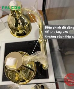 ĐÈN HÂM THỨC ĂN BÀN ĐÁ- 2 BÓNG